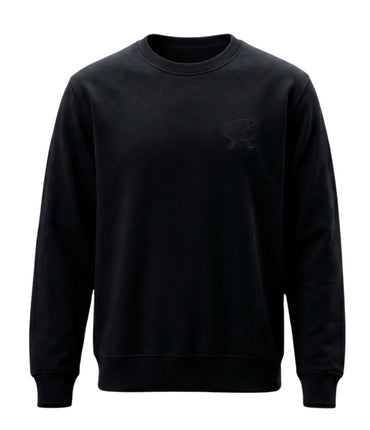 Essential Black Crewneck Sweatshirt