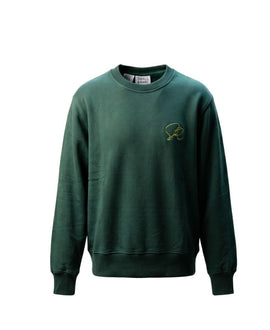 Essential Green Crewneck Sweatshirt