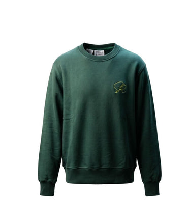 Essential Green Crewneck Sweatshirt